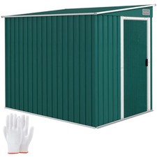7 x 5ft Galvanised Metal Shed