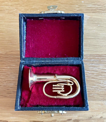 Miniature brass baritone - miniature,