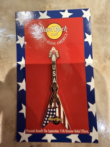 Hard rock cafe pin - rock,