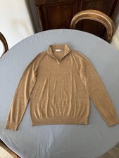 Reiss quarter zip 100 merino - 100%,