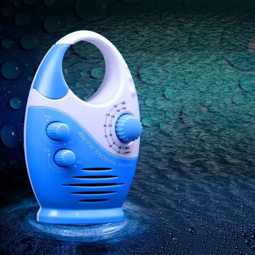 Home bathroom shower radio - bathroom,