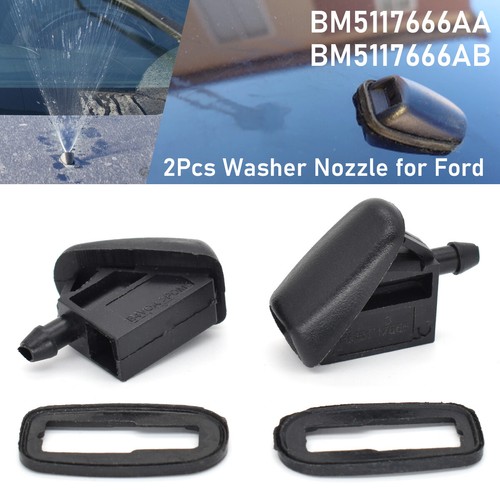Windshield washer nozzle - windshield,