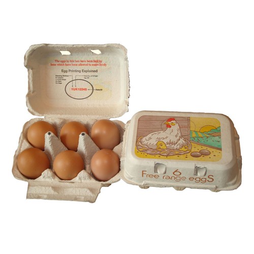 Eton free range - free, printed