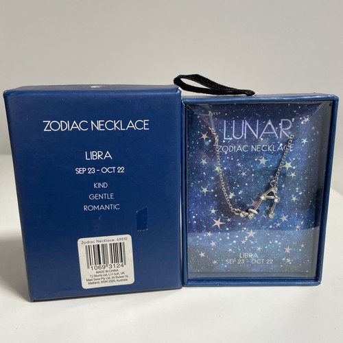 Lunar zodiac necklace - zodiac,