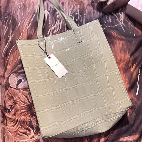 Ted baker croccon green large - baker,