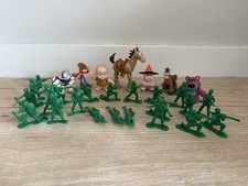 Toy Story x30 figure bundle set Green Army Men Disney Pixar woody buzz big baby 