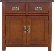 Oak Small Sideboard 2+2Drawer