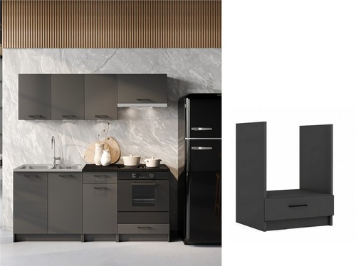 Kitchen oven housing unit - kitchen,