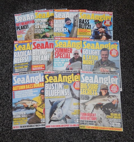 Sea angler magazine shore boat - angler,