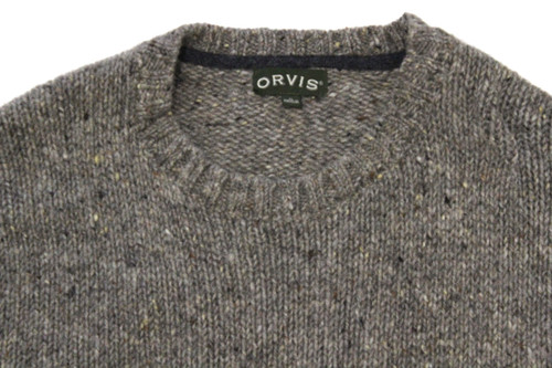 Orvis crew neck - wool, men's