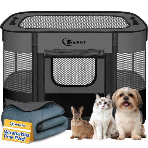 Dog playpen cat pet puppy - dog, playpen,cat