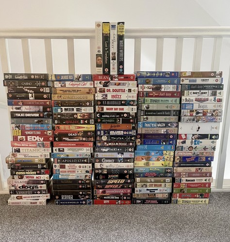 Large mixed vhs video job - large,