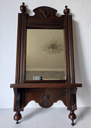 Wall mirror with shelf - mirror, &
