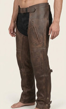 Men's Distressed Brown Genuine