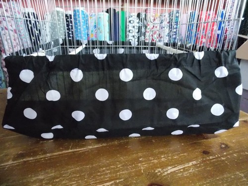 Cotton black and white - , spotty