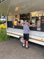 Large Single Axle  Burger Trailer/ Catering Trailer for sale (Used)