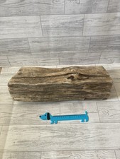 1 Very Heavy 1/4 Tree Trunk 3.7kg Driftwood Piece Beach Arts Crafts #49