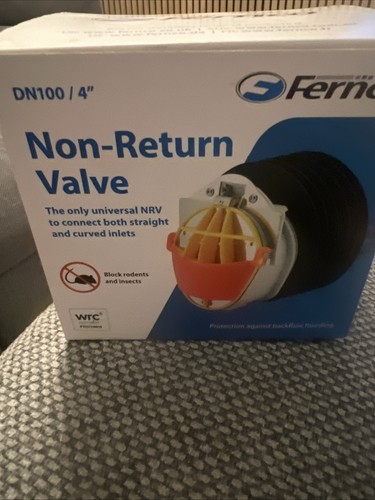 Fernco non return valve for - fernco,