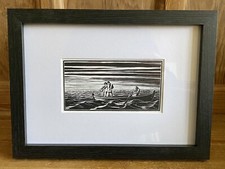 Gustav Vigeland - Woodcut -