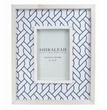 Blue & White Wooden Coastal