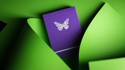 Butterfly playing cards royal - butterfly, (royal