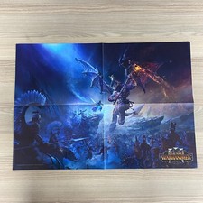WARHAMMER TOTAL WAR 3 III DOUBLE SIDED POSTER AGE OF SIGMAR FANTASY CHAOS