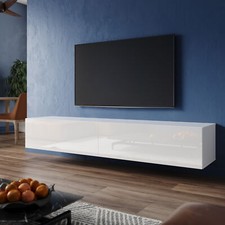 140/160/180cm White High Gloss