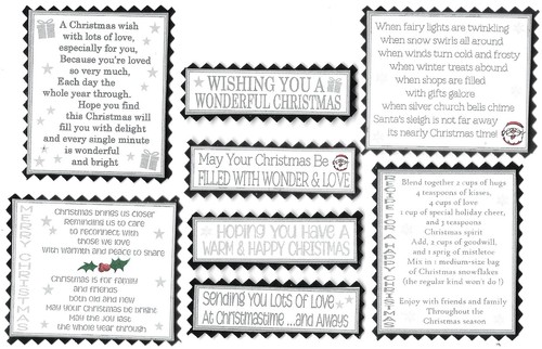 Silver white christmas - &,
