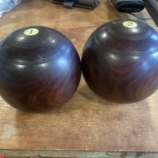 Lignum Vitae Bowling Balls