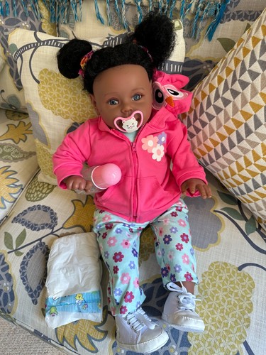 Baby doll black skin - baby,
