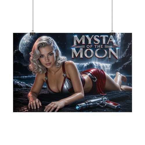 Mysta sexy sci woman poster - sci,
