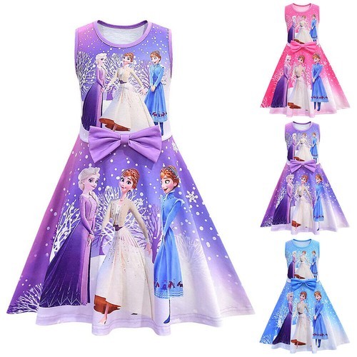 Girls frozen elsa anna bow - girls,