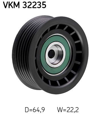 Ribbed belt deflection guide - belt, deflection/guide
