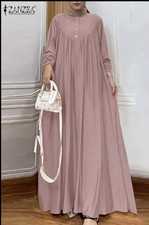 Women's Plain  Button Loose