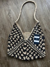 Ladies Crew Clothing Straw Bag