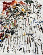 Vintage Toy Weapons Accessories Job Lot Bundle 1990/00 Mixed Military Over 190