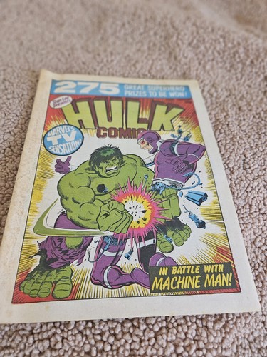 Hulk comic marvel uk - comic,