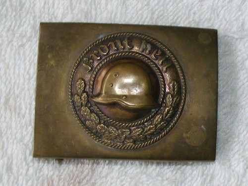 German belt and buckle - german,