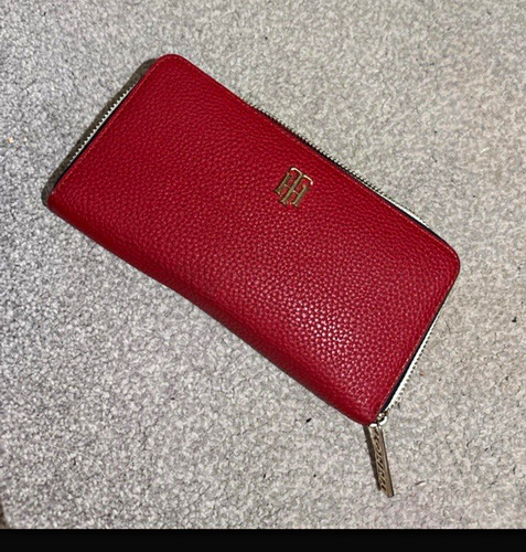 Tommy hilfiger red leather - hilfiger,