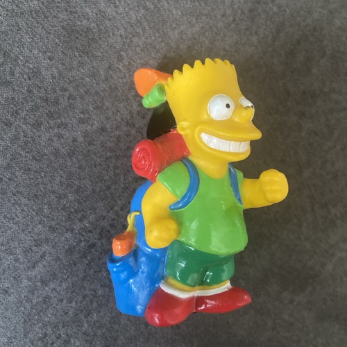 Bart simpson camping burger - bart,