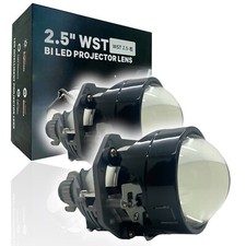 2 x 2.5" Full Bi-LED RHD Retrofit Projectors Lens like Xenon HID white hi/low