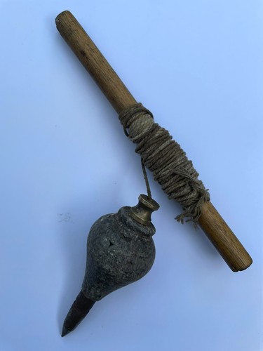 Vintage metal plumb bob - , 623g