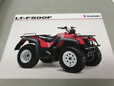 1998 SUZUKI LT-F500F QUAD BIKE Sales Leaflet 