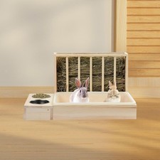 3 in 1 Rabbit Hay Feeder with