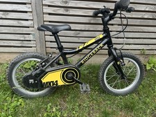 Ridgeback MX14 14" Hybrid Boys Unisex Kids Hybrid Bike Black Age 4-7 VGC and 