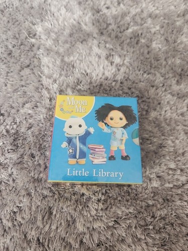 Moon and little library by - moon,