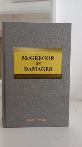 Mcgregor damages 19th ed - mcgregor,