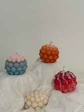 Handmade Bubble Ball Candle