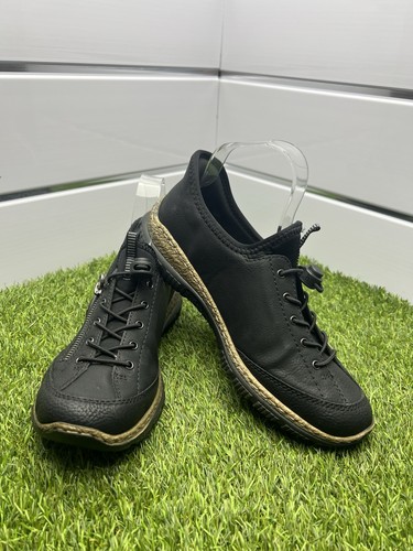 Ladies black rieker n3267 - ladies,