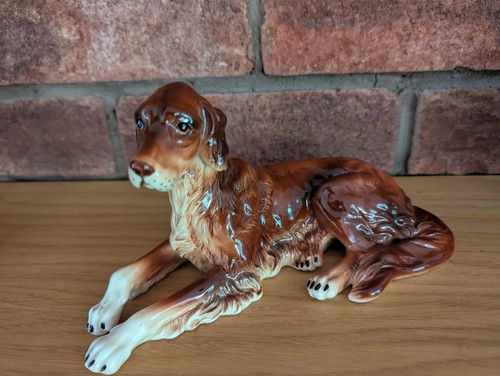 Vintage glossy porcelain irish - glossy,